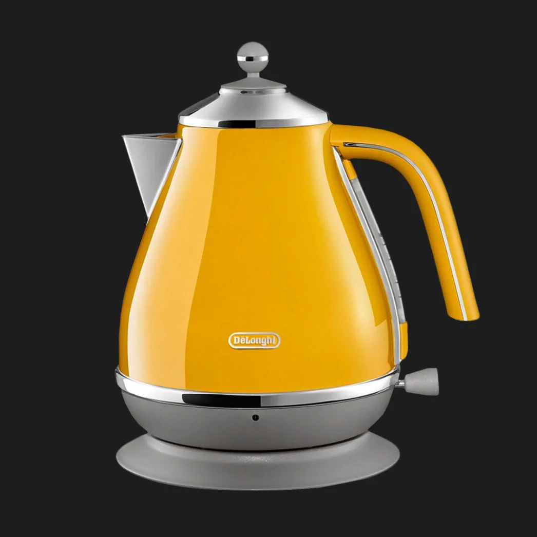 Электрочайник DeLonghi Icona Capitals, Yellow