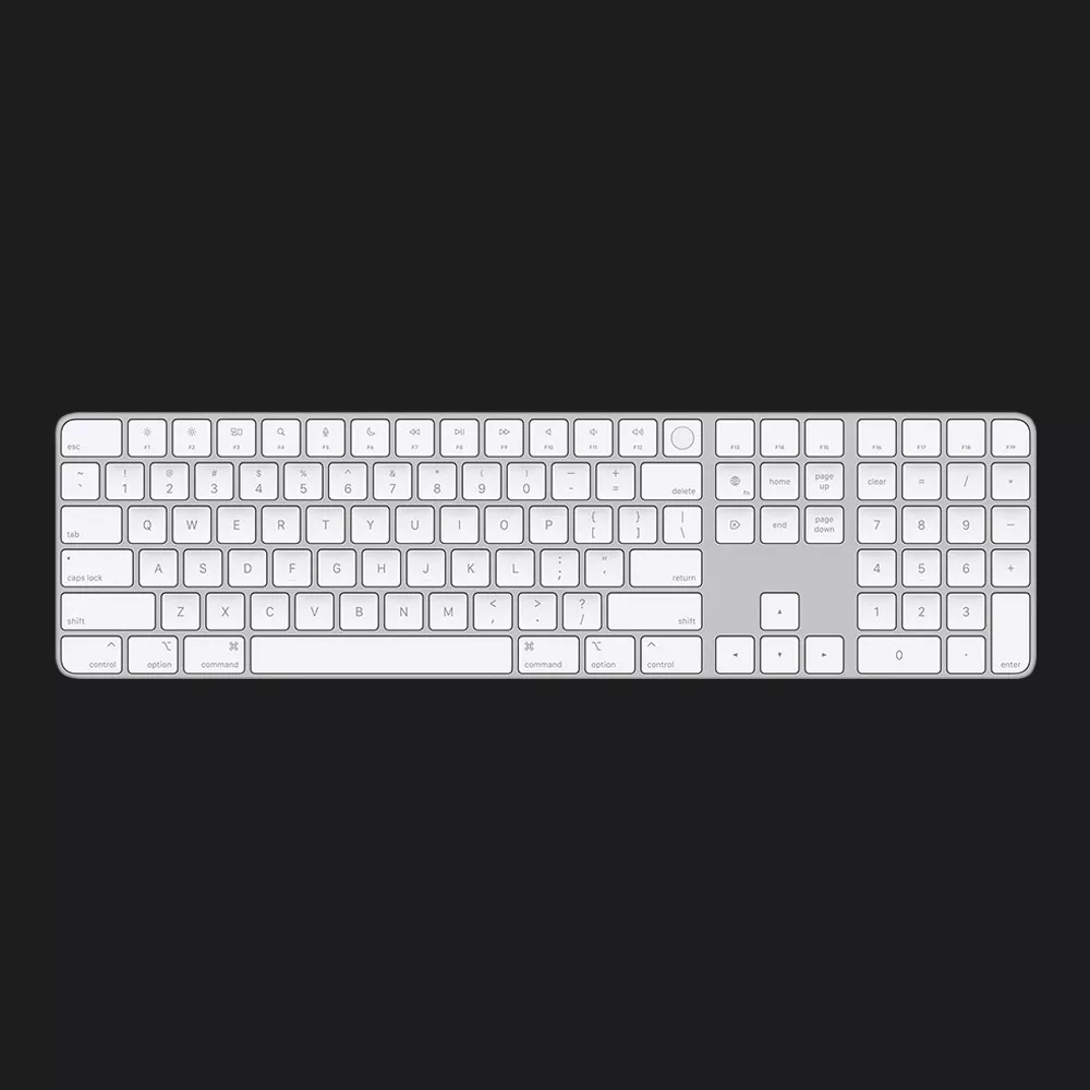 Полноразмерная клавиатура Apple Magic Keyboard with Touch ID and Numeric Keypad