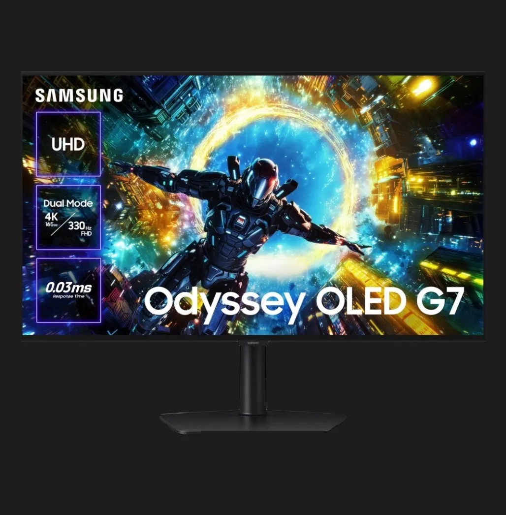 Монитор Samsung 32" Odyssey G7 OLED 165Hz LS32HG732SIXUA