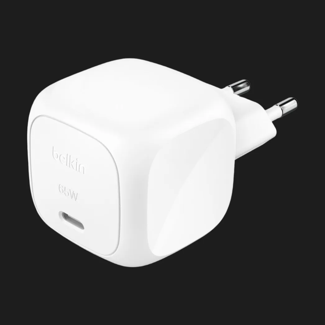 Блок питания Belkin Home Charger 65W USB-С GAN PD PPS