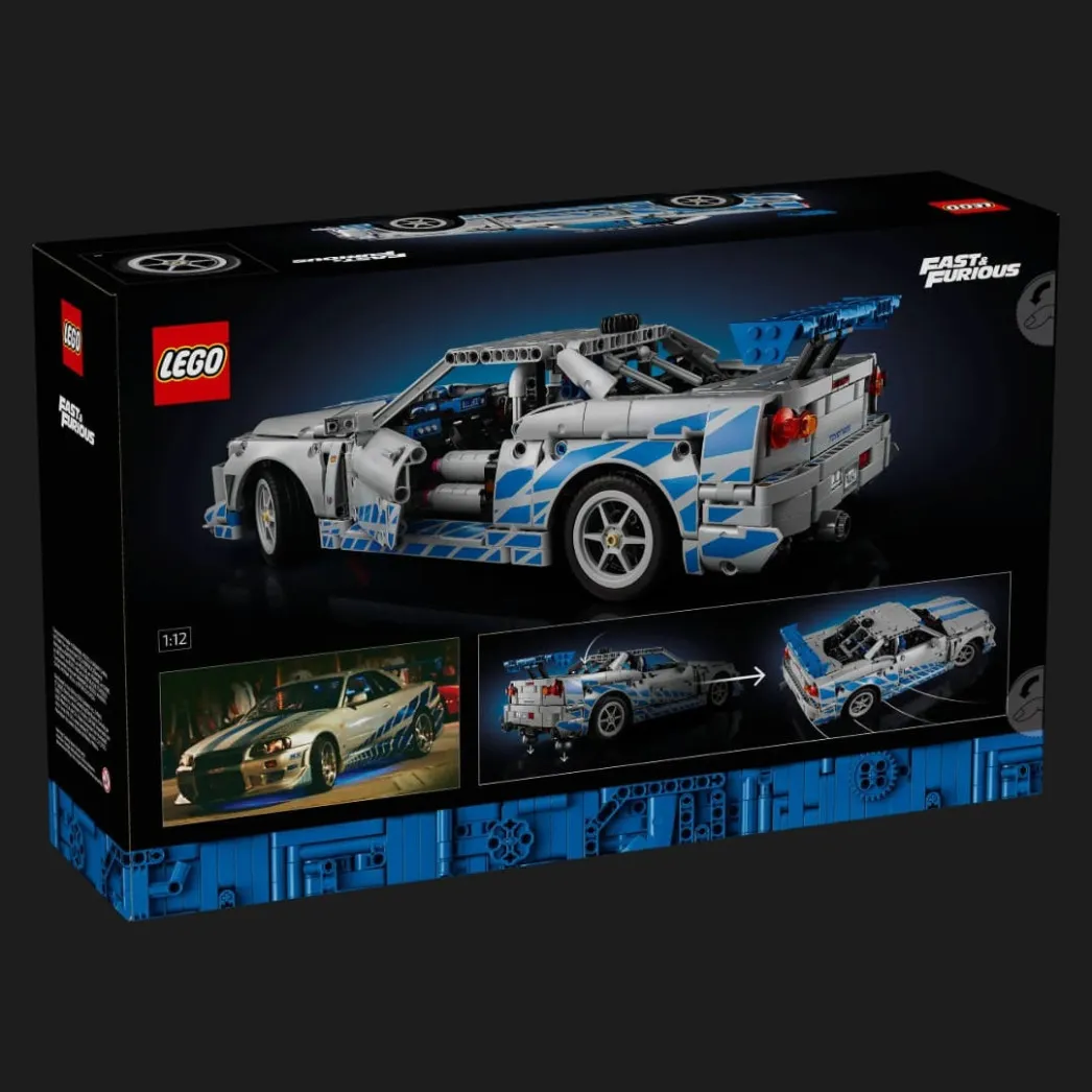 Конструктор LEGO Technic Двойной форсаж Автомобиль Nissan Skyline GT-R (R34)