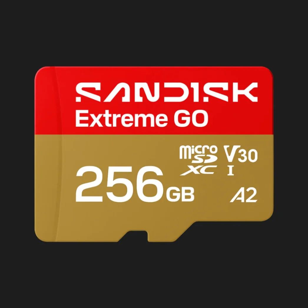 Карта памяти SanDisk Extreme GO microSDXC UHS-1 U3 V30