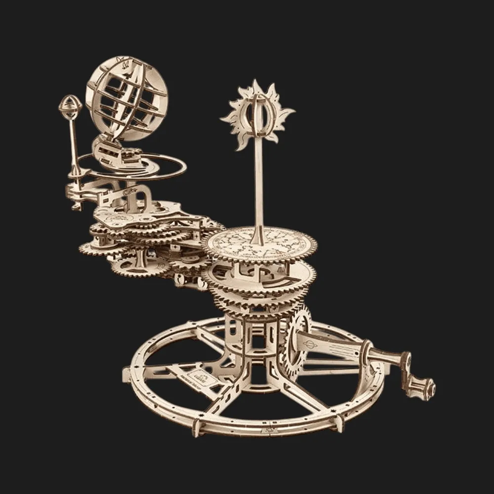 Деревянный 3D конструктор UGEARS Механический Теллурий