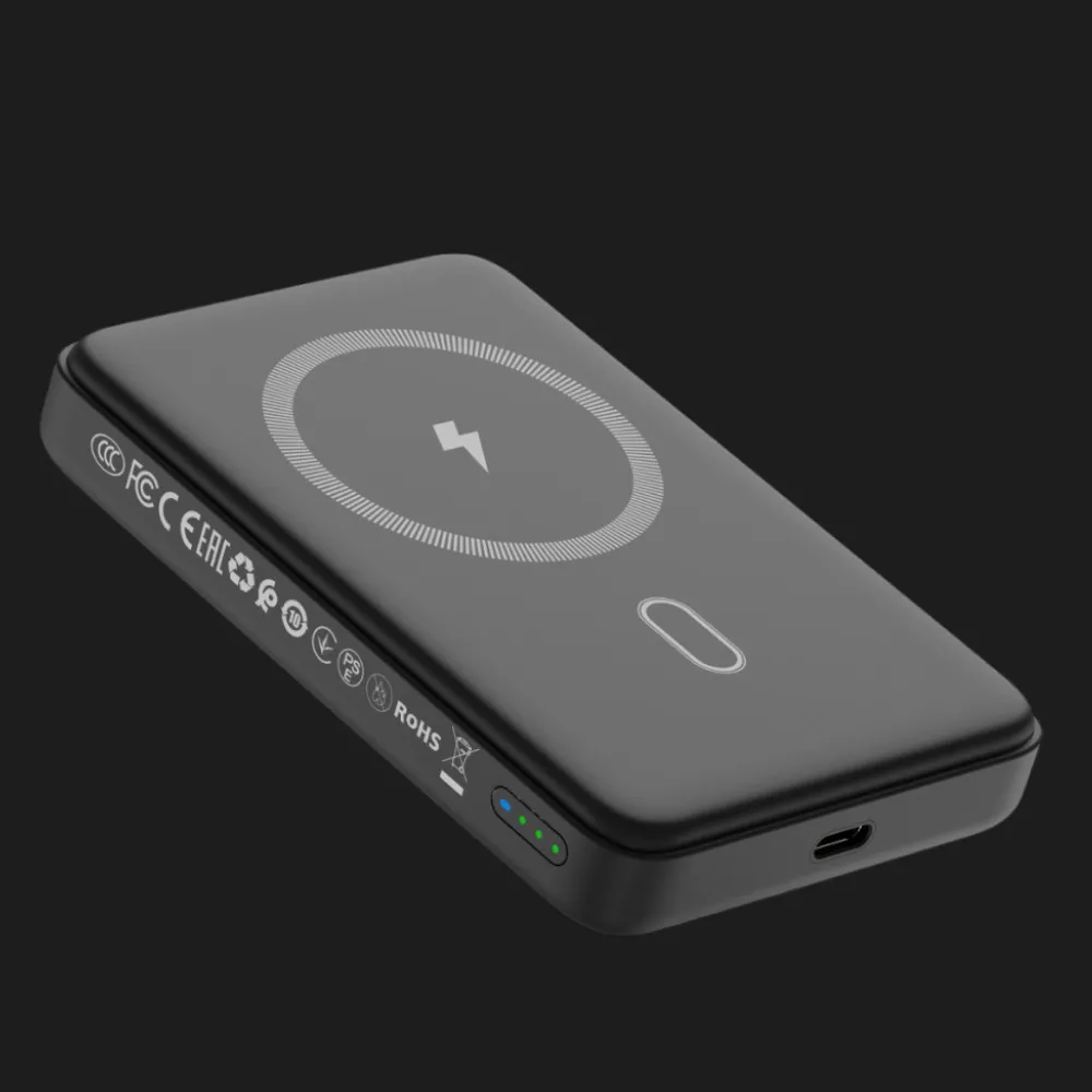 Зарядное устройство Power Bank WiWU Wi-P043 PD20W Magnetic + Stand