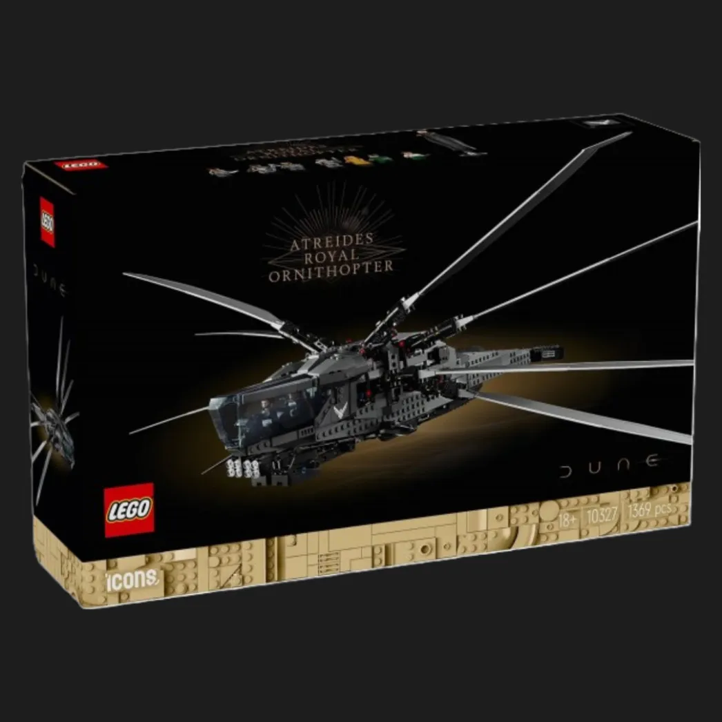 Конструктор LEGO Icons Дюна. Королевский орнитоптер Атридов