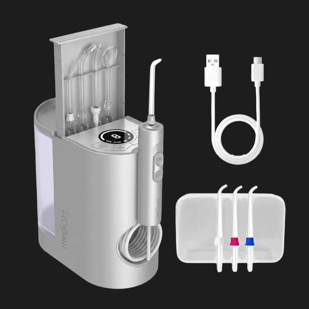 Ирригатор стационарный MEDICA+ PROWATER STATION 8.0, Silver