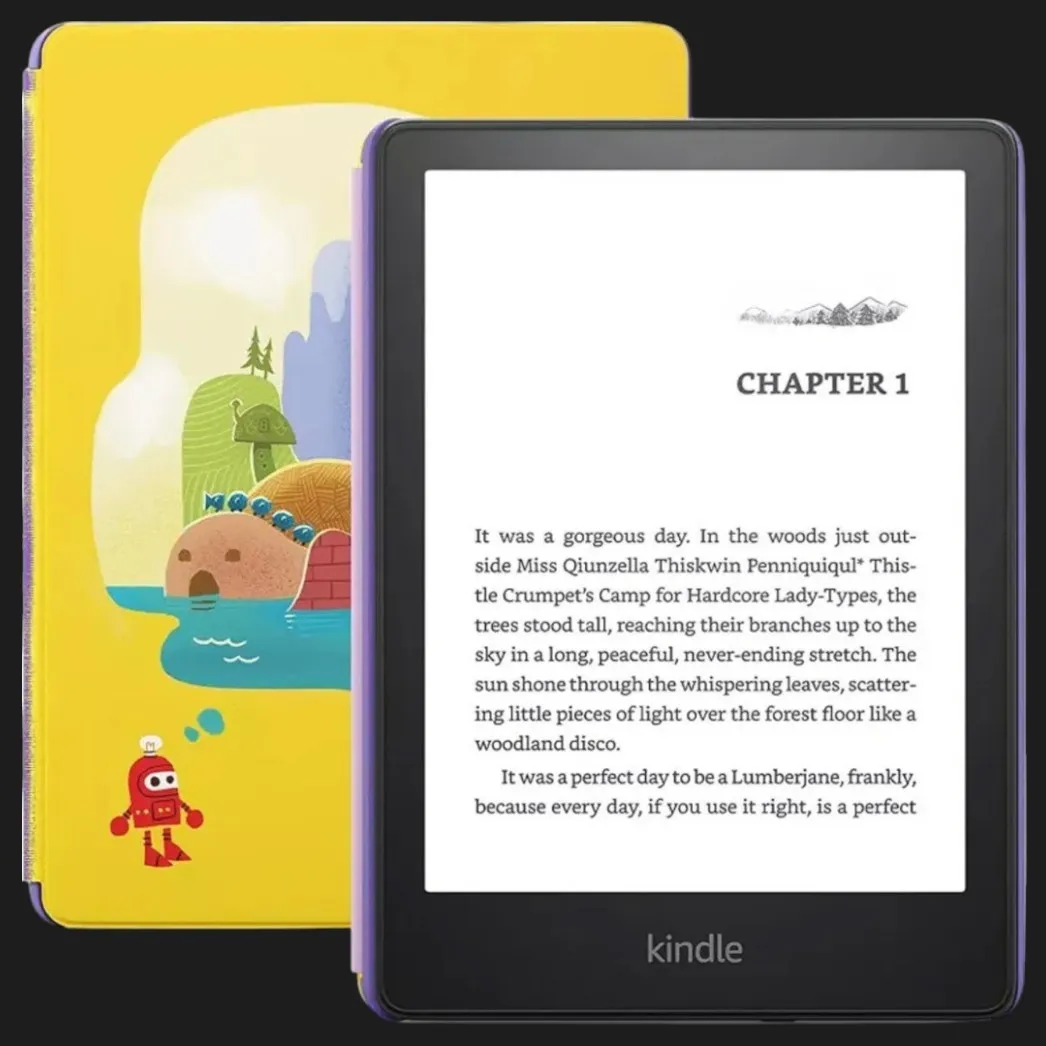Электронная книга Amazon Kindle Paperwhite Kids 11th Gen (Robot Dreams Cover)