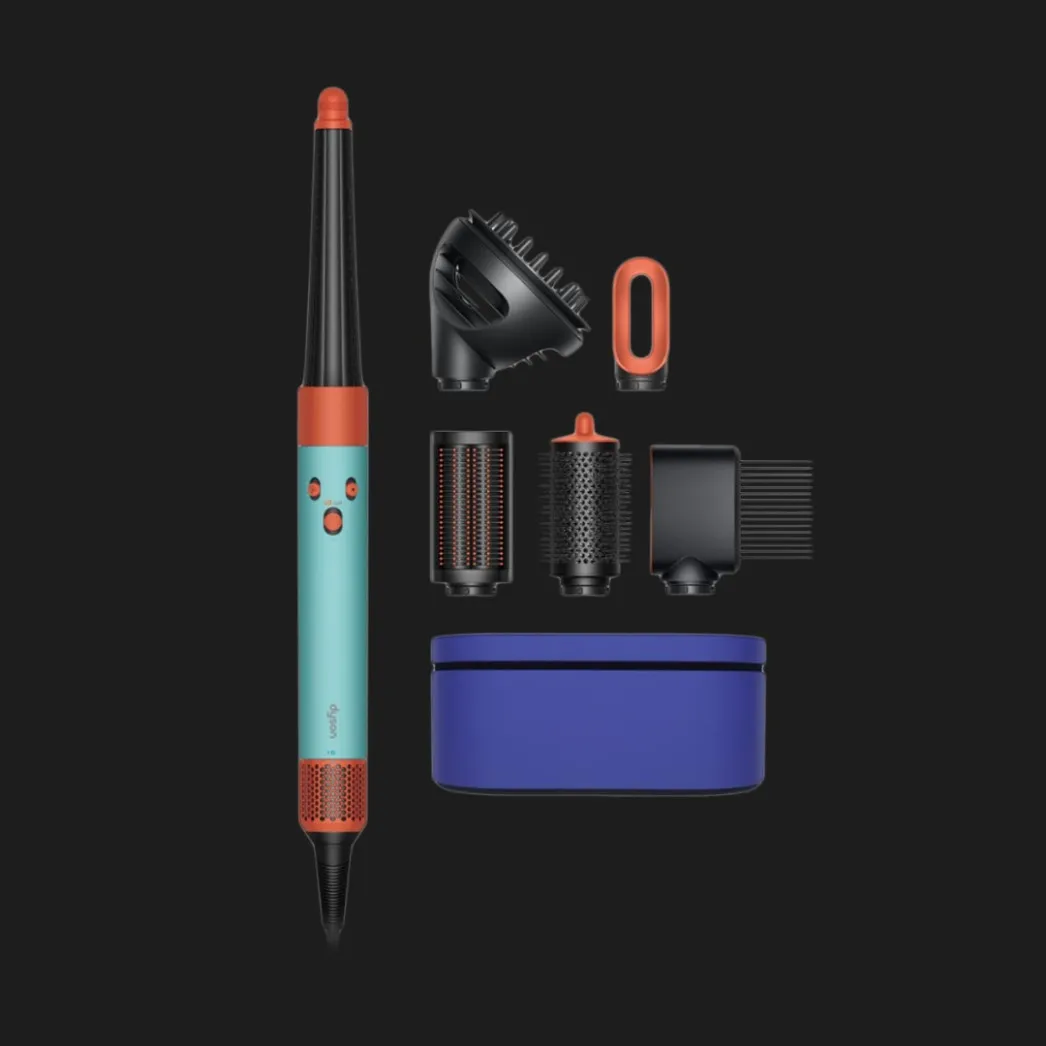 Стайлер для кудрявых волос Dyson Airwrap i.d. Curly+Coily (Ceramic Patina/Topaz)