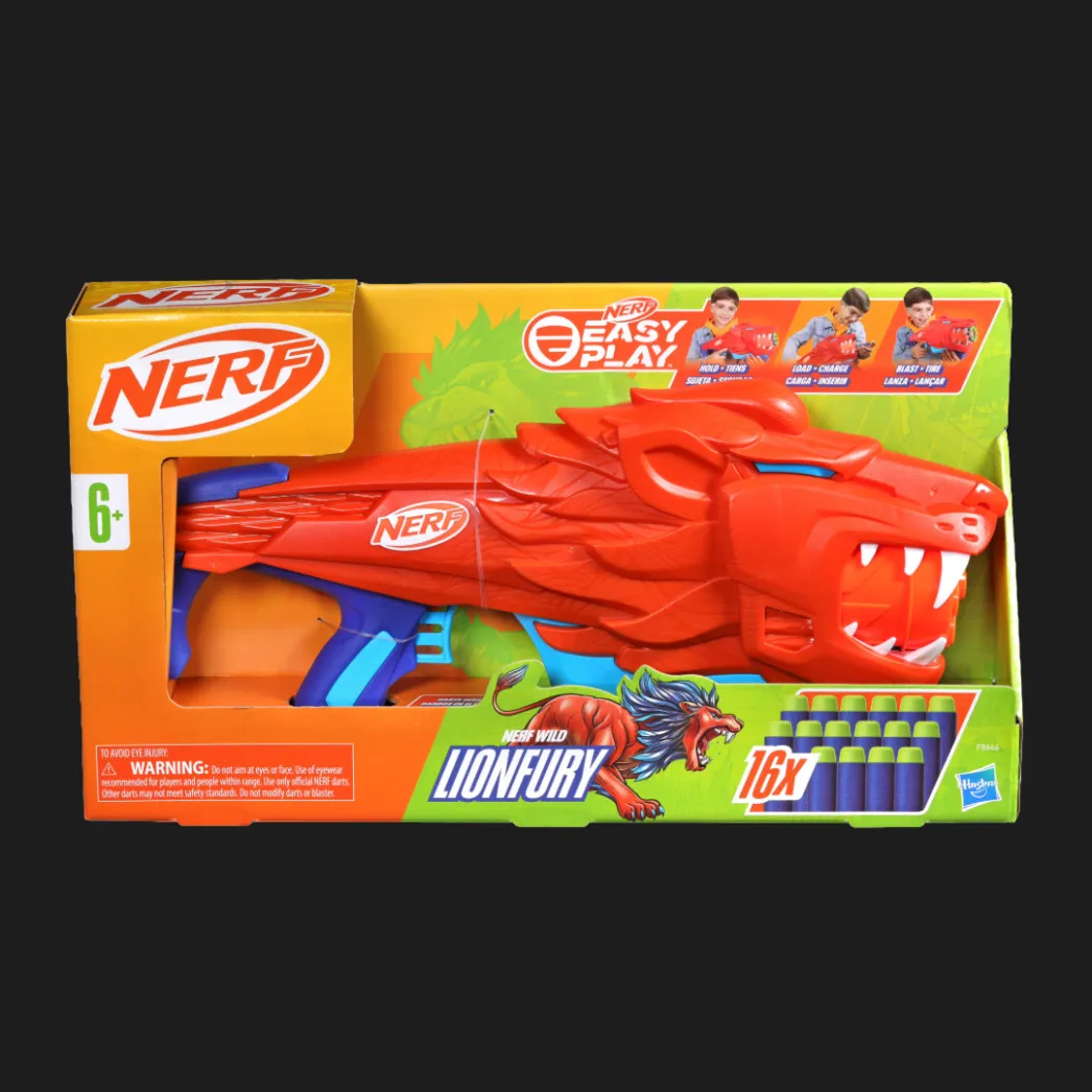 Бластер Nerf Wild LionFury