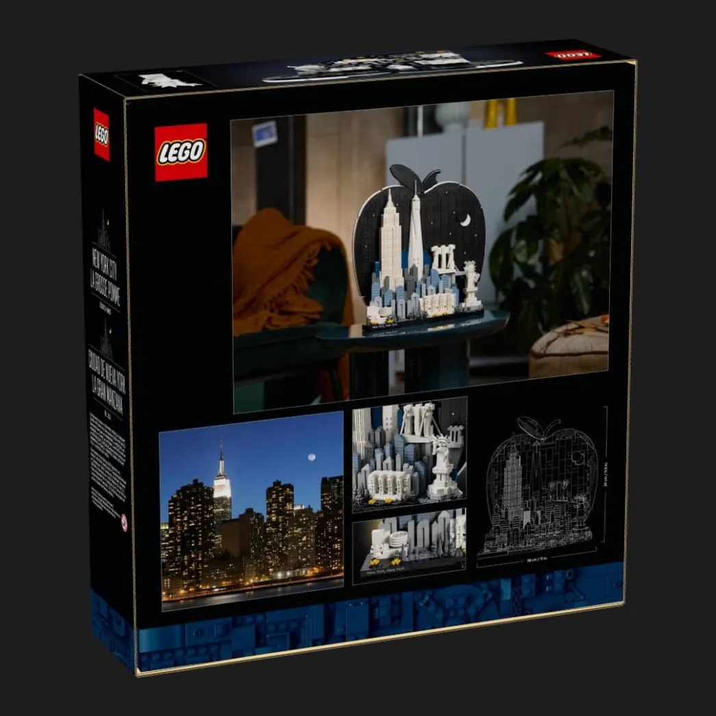 Конструктор LEGO Architecture Нью-Йорк – «Большое яблоко»