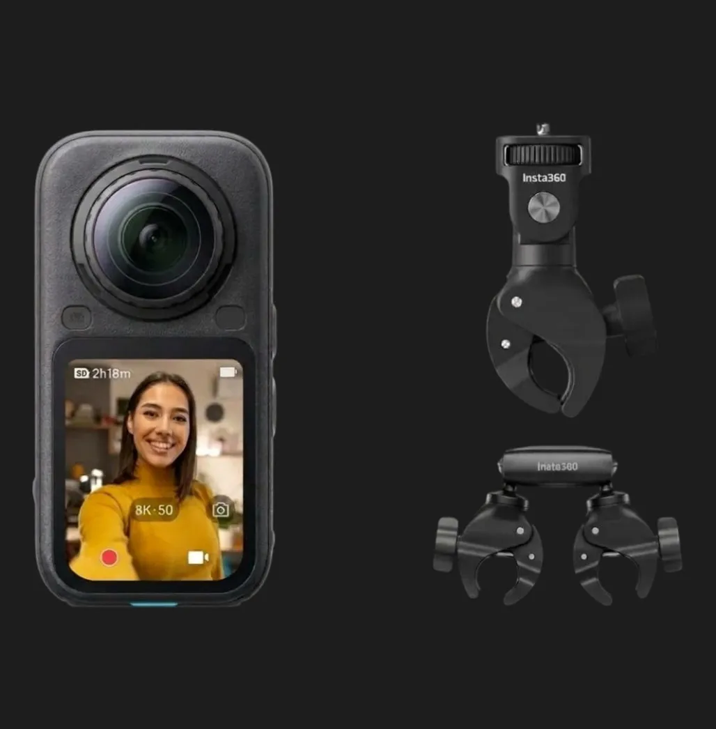 Экшн-камера Insta360 X6 Motorcycle Bundle