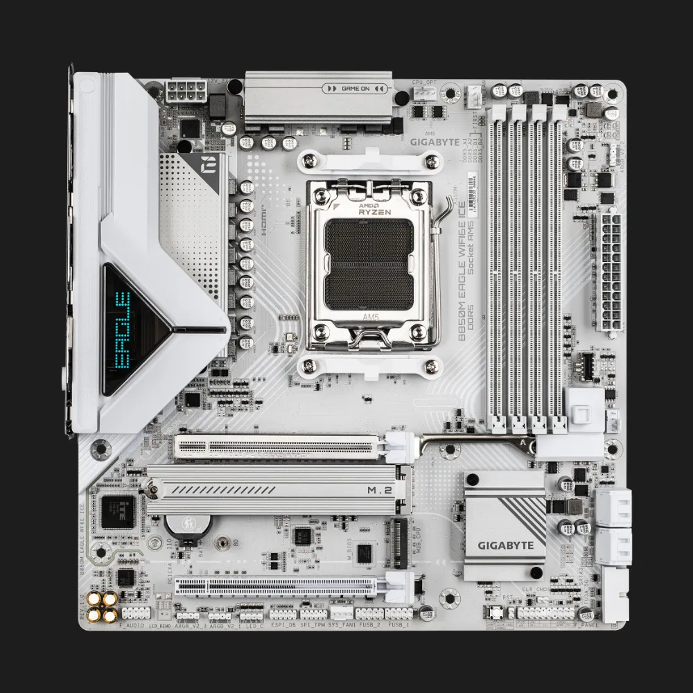 Материнская плата GIGABYTE B850M EAGLE WIFI6E ICE (B850M EAGLE WF6E ICE)