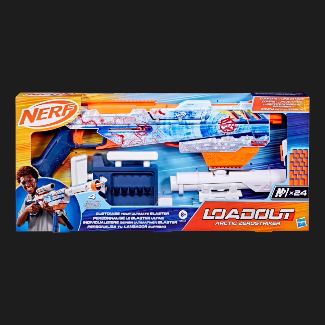 Бластер Nerf Loadout Arctic Zerostriker