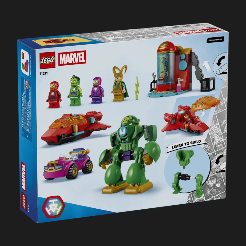 Конструктор LEGO Marvel Локи против команды Железного Человека