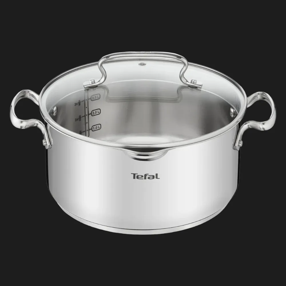 Кастрюля с крышкой Tefal Duetto+ 24 см 5 л