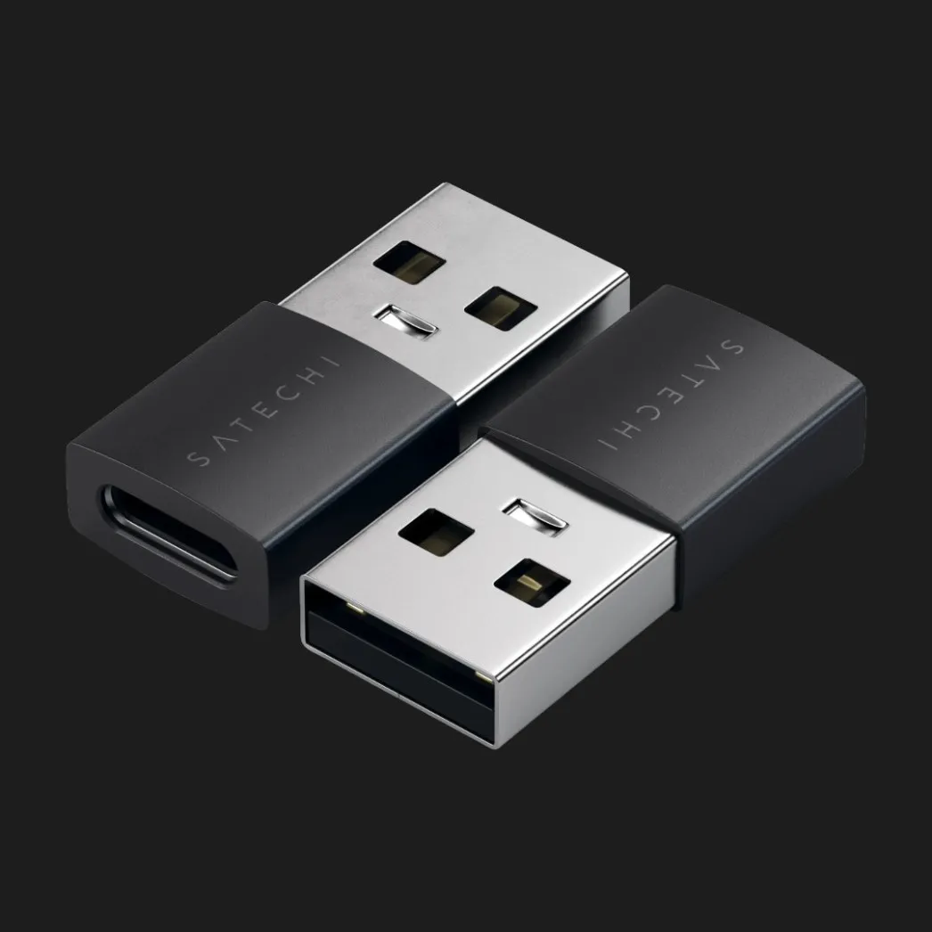 Переходник Satechi Type-A to Type-C (2pcs)