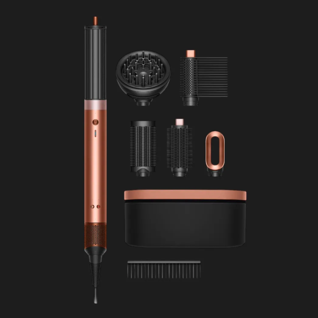 Стайлер для волос Dyson Airwrap Coanda2х Multi Styler & Dryer Curly+Coily (Amber Silk)