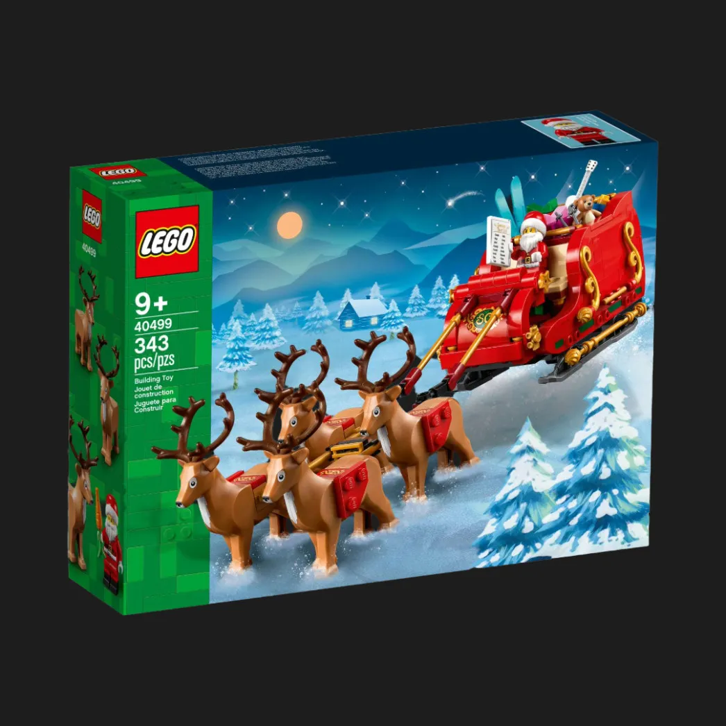 Конструктор LEGO Icons Санки Санты