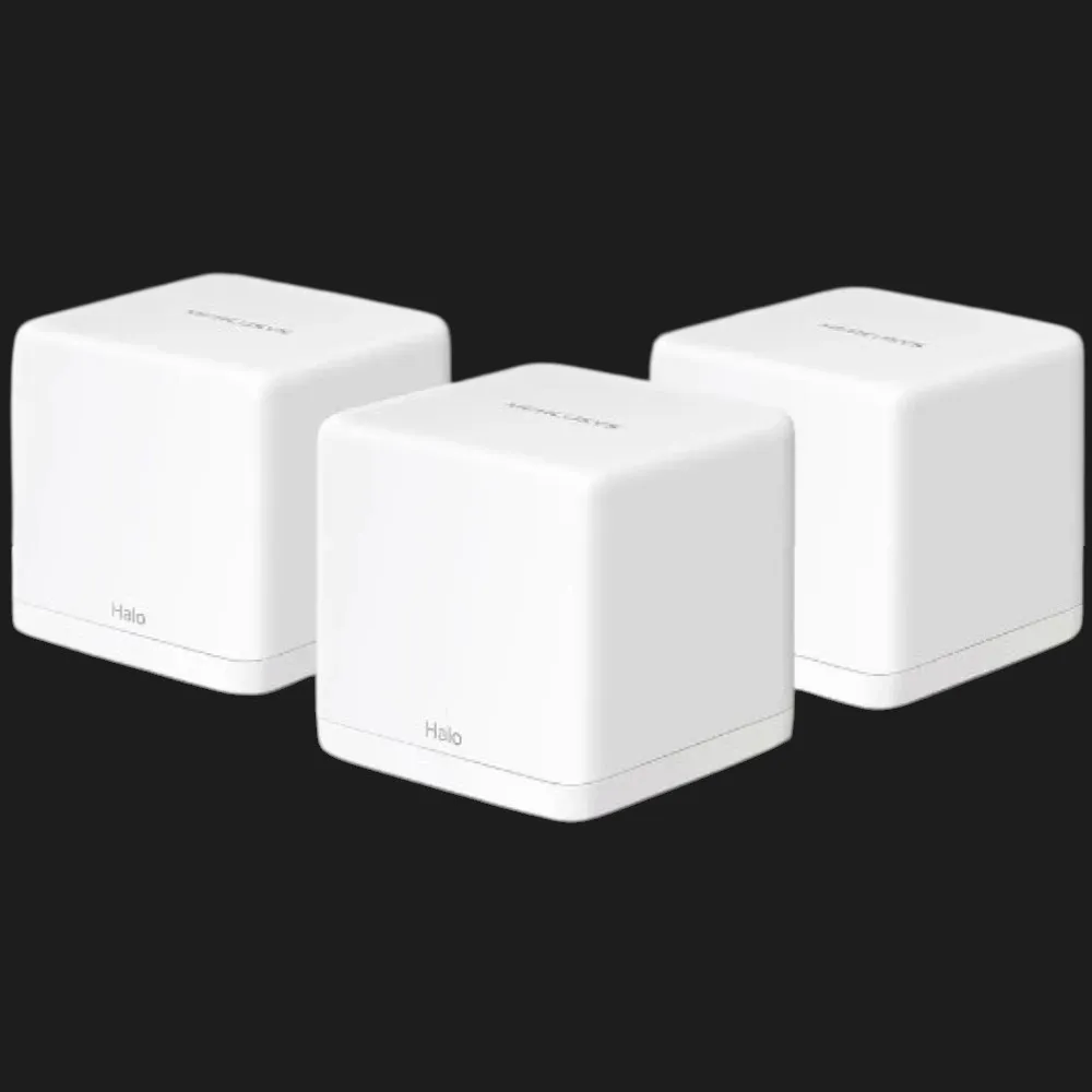 Wi-Fi Mesh система MERCUSYS Halo H30G AC1300, 2xGE LAN/WAN, 3мод