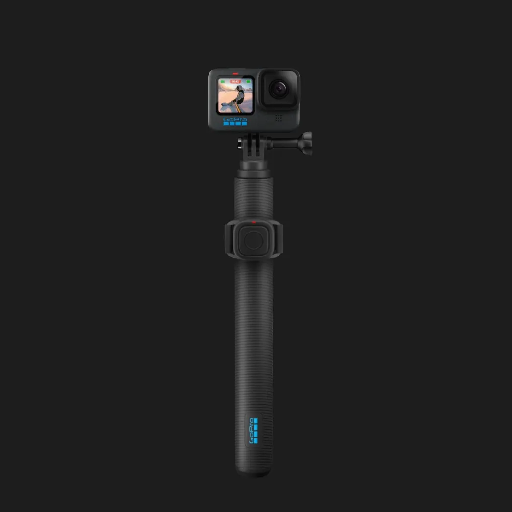 Телескопический держатель для камер GoPro 122см с водонепроницаемым пультом дистанционного управления