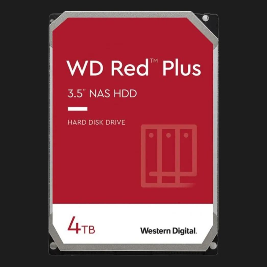 Жесткий диск Western Digital Red Plus 3.5" 256MB 5400rpm