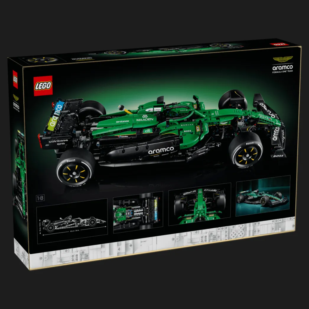 Конструктор LEGO Technic Автомобиль Формула-1 Aston Martin Aramco AMR25