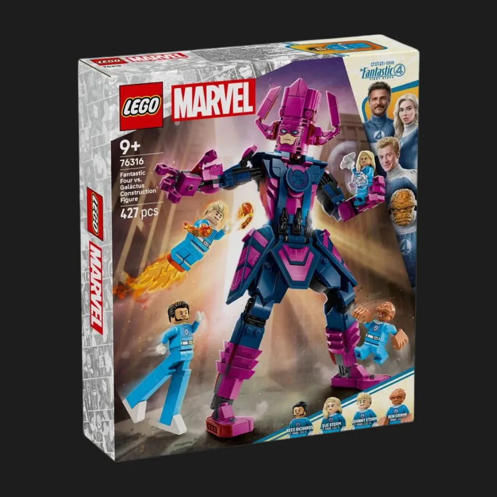 Конструктор LEGO Marvel Фантастическая четверка против Галактуса: фигурка для сборки