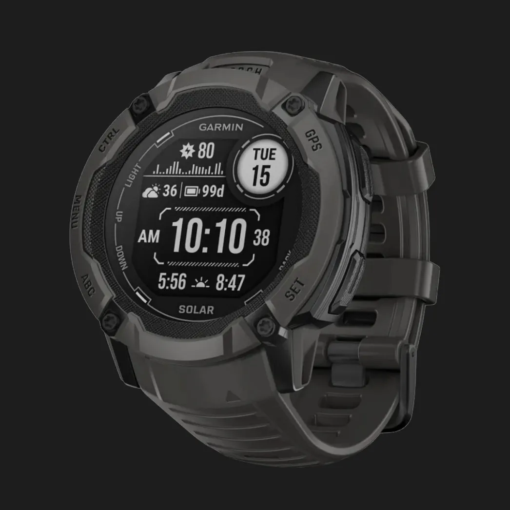 Garmin Instinct 2X Solar Graphite