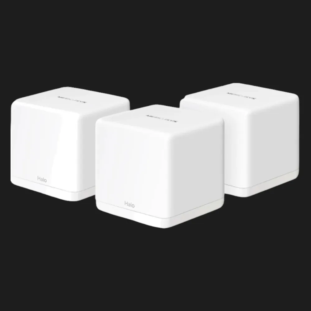 Wi-Fi Mesh система MERCUSYS Halo H60X AX1500, 3xGE LAN/WAN, 3мод