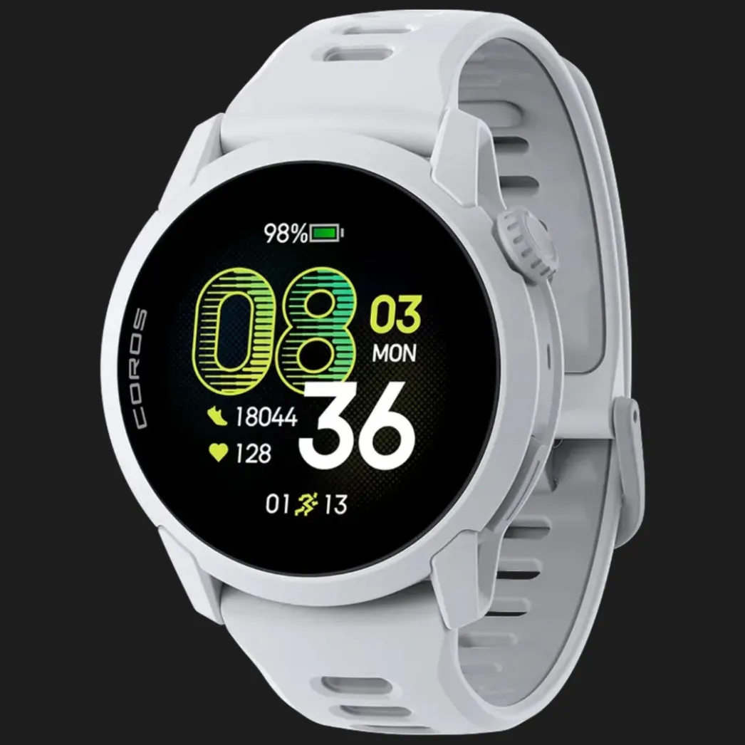 Coros Pace 4, White Silicone