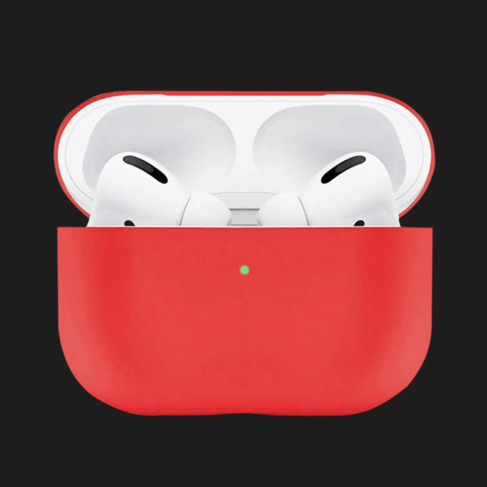 Защитный чехол Apple AirPods Pro Silicone Case, Red