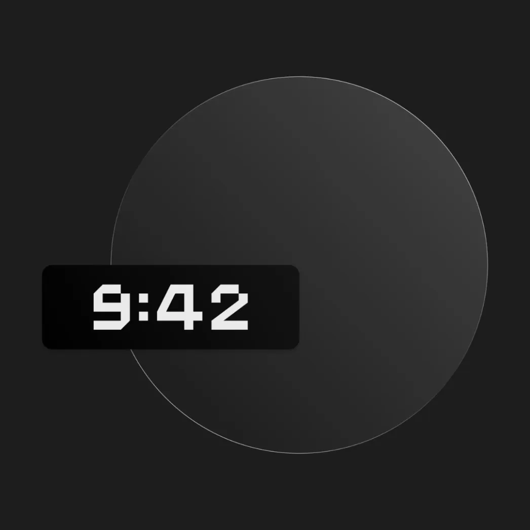 Защитное стекло 9:42 для Garmin Fenix 8 51mm AMOLED Sapphire