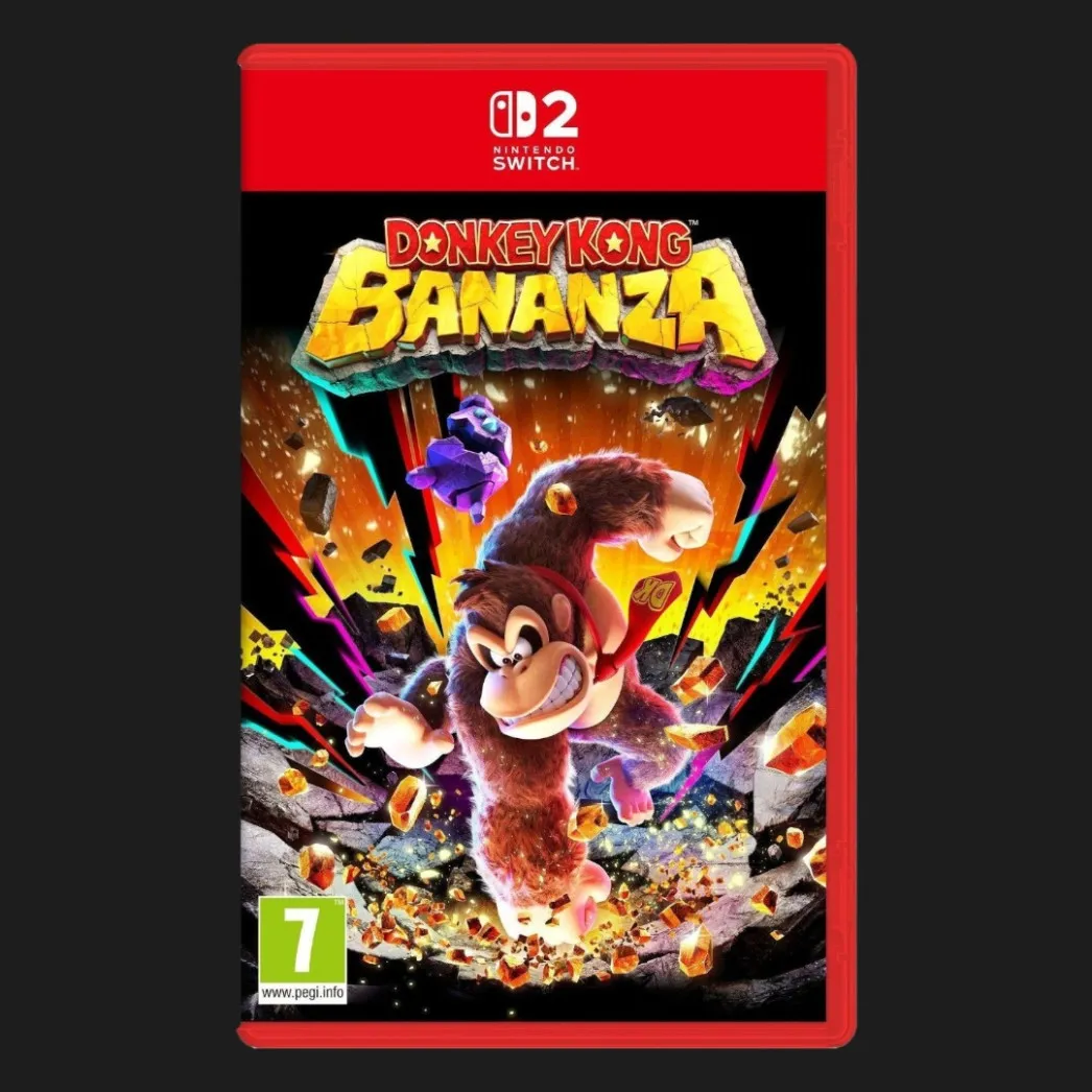 Игра Donkey Kong Bananza для Nintendo Switch 2