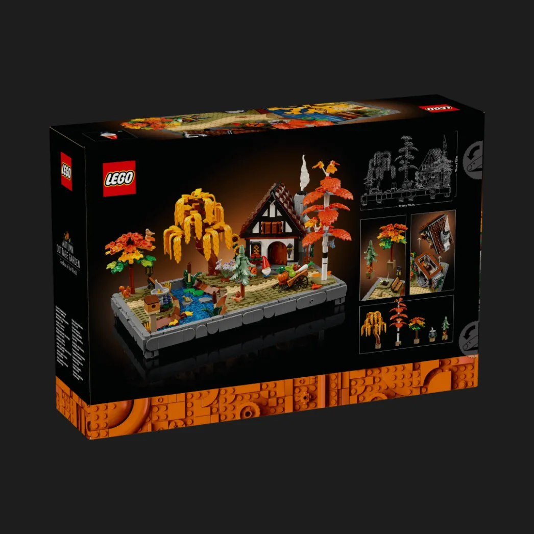Конструктор LEGO Icons Осенний сад у коттеджа