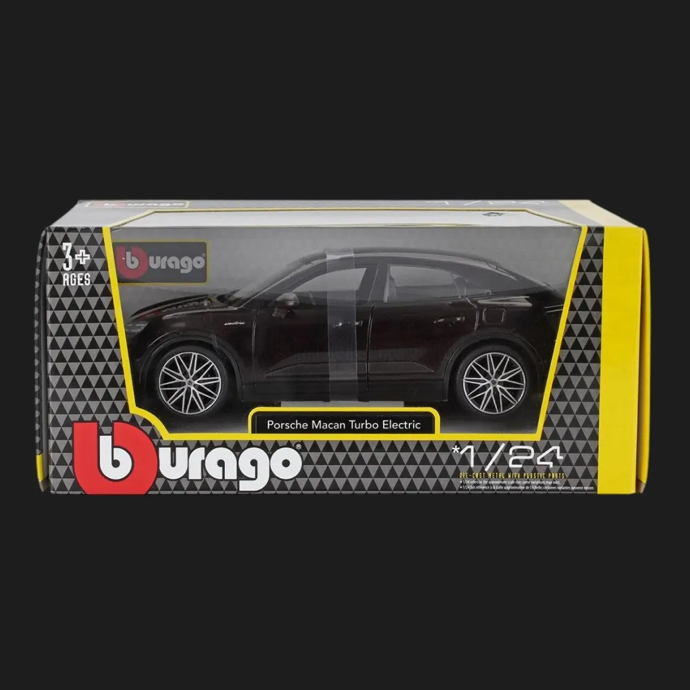 Автомодель Bburago — Porsche Macan 4 Electric (1:24)