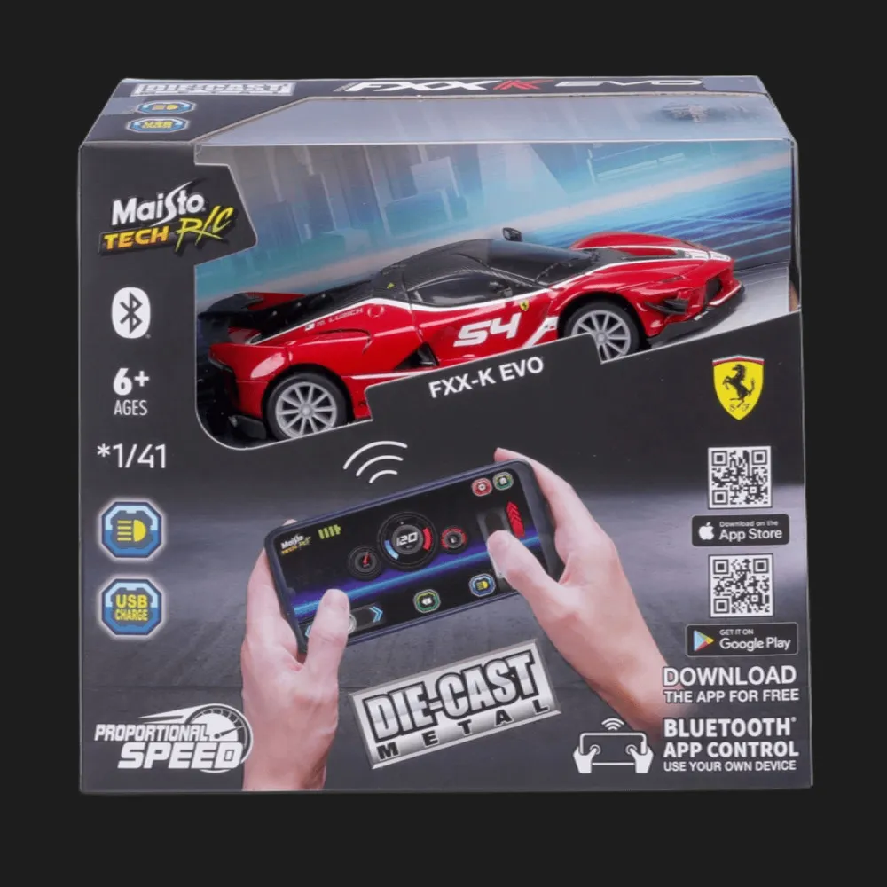 Автомобиль на дистанционном управлении Maisto Tech — Ferrari FXX-K EVO, 1:41 (82651 )