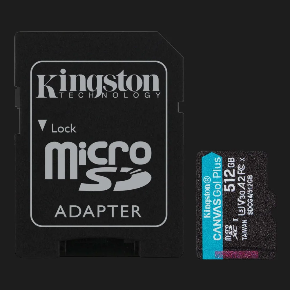 Карта памяти Kingston Canvas Go Plus Micro SDXC (SDCG4/512GB)