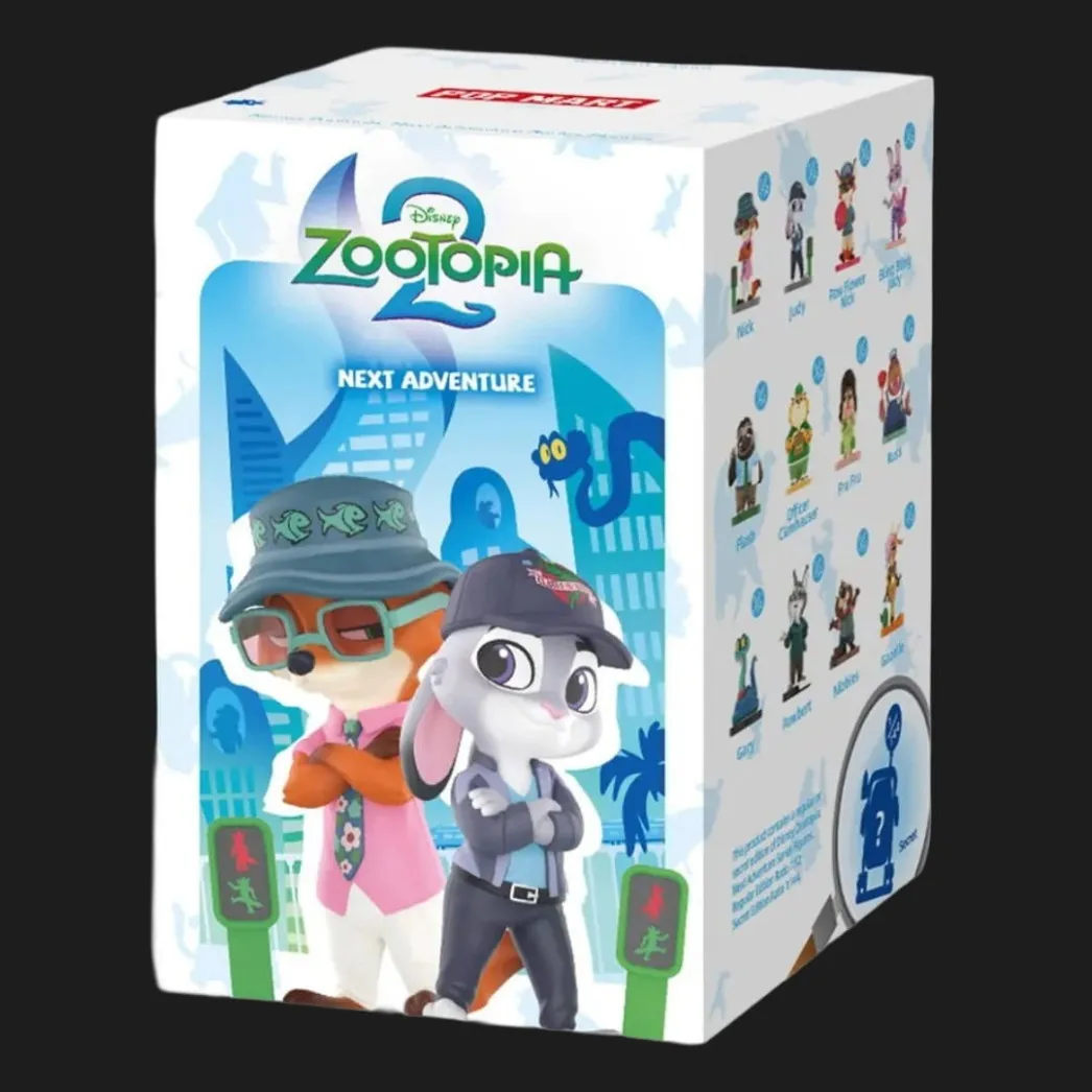 Коллекционная фигурка-сюрприз Pop Mart Disney Zootopia (Next Adventure)