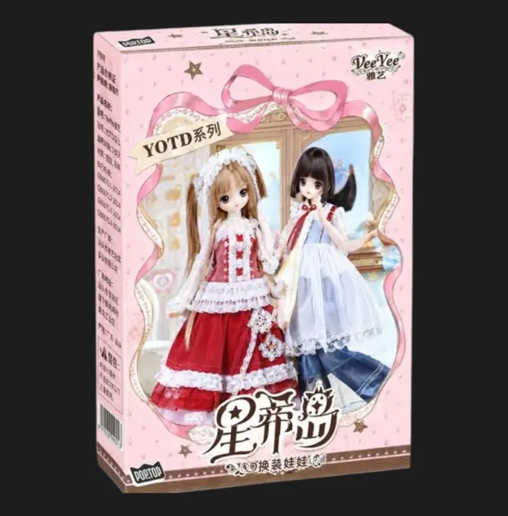 Коллекционная фигурка-сюрпри BJD Pop Top серии SyncyLand — Сад мечты