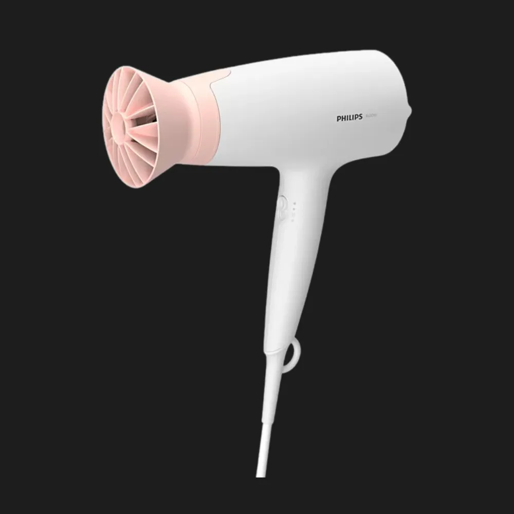 Фен Philips Series 3000, White/Pink