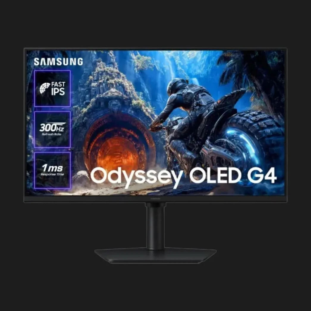 Монитор Samsung 27" Odyssey G4 IPS 300Hz LS27HG400EIXUA