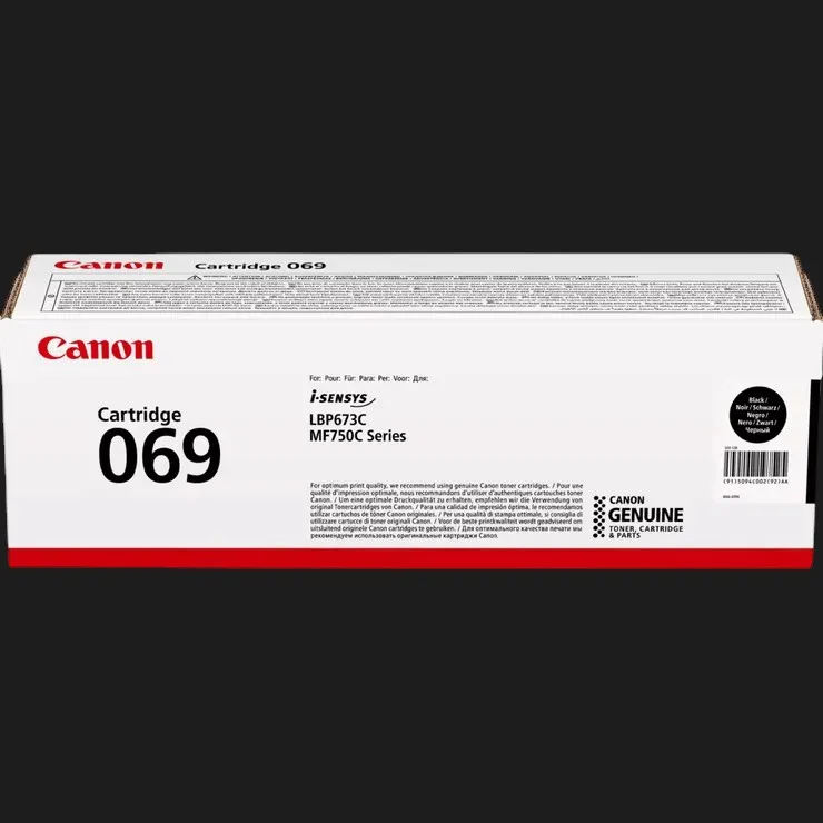 Картридж Canon 069 LBP673C/MF750C 2100ст