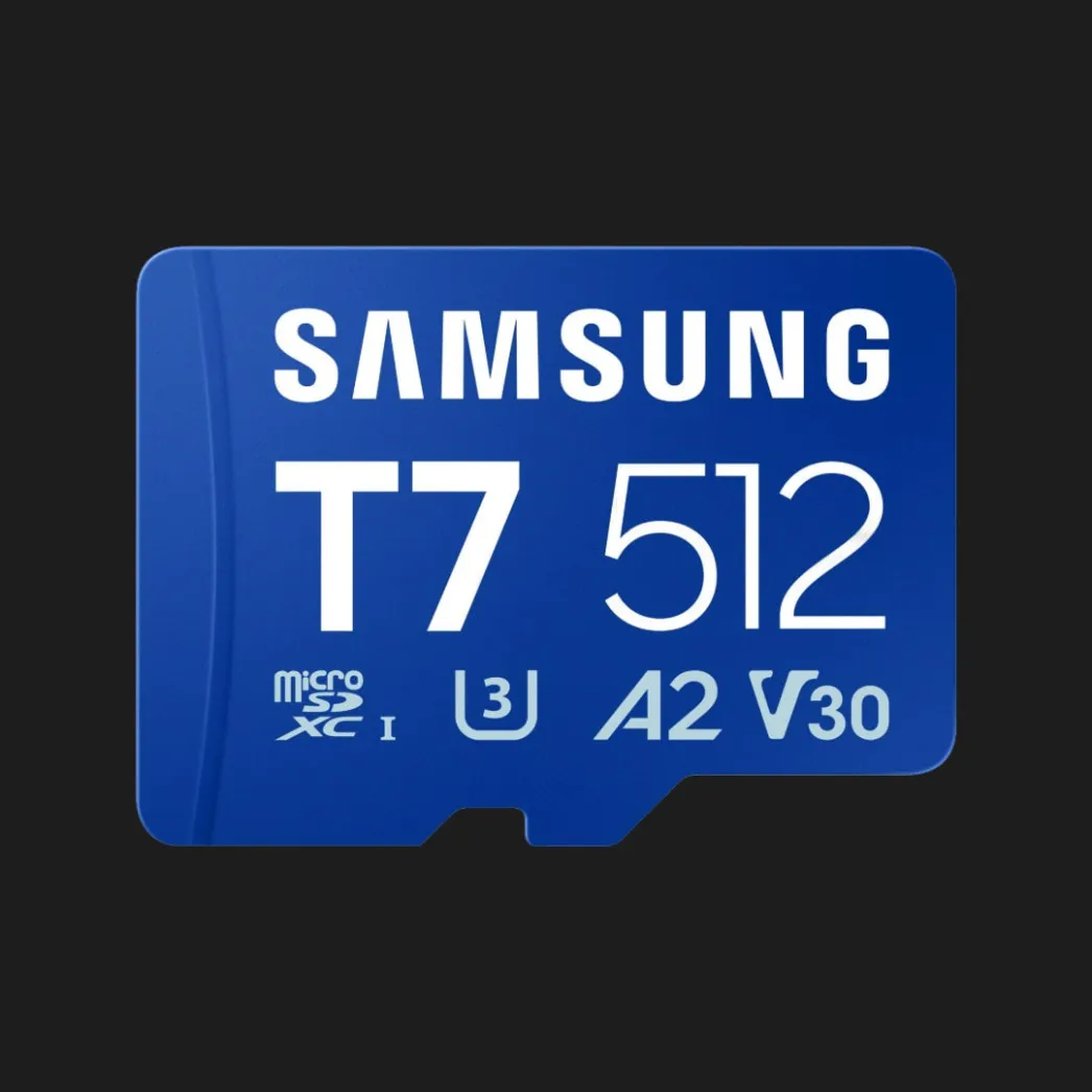 Карта памяти Samsung microSDXC T7 A2 V30