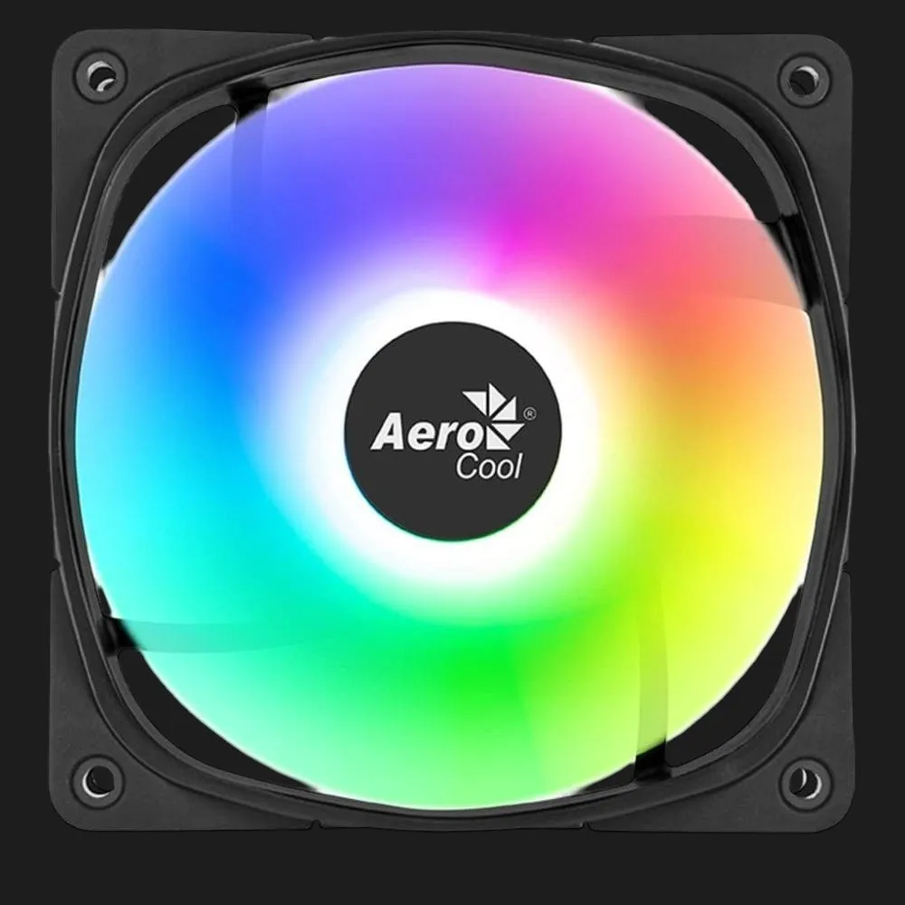Вентилятор AeroCool Frame X 12 PWM ARGB 120, Black
