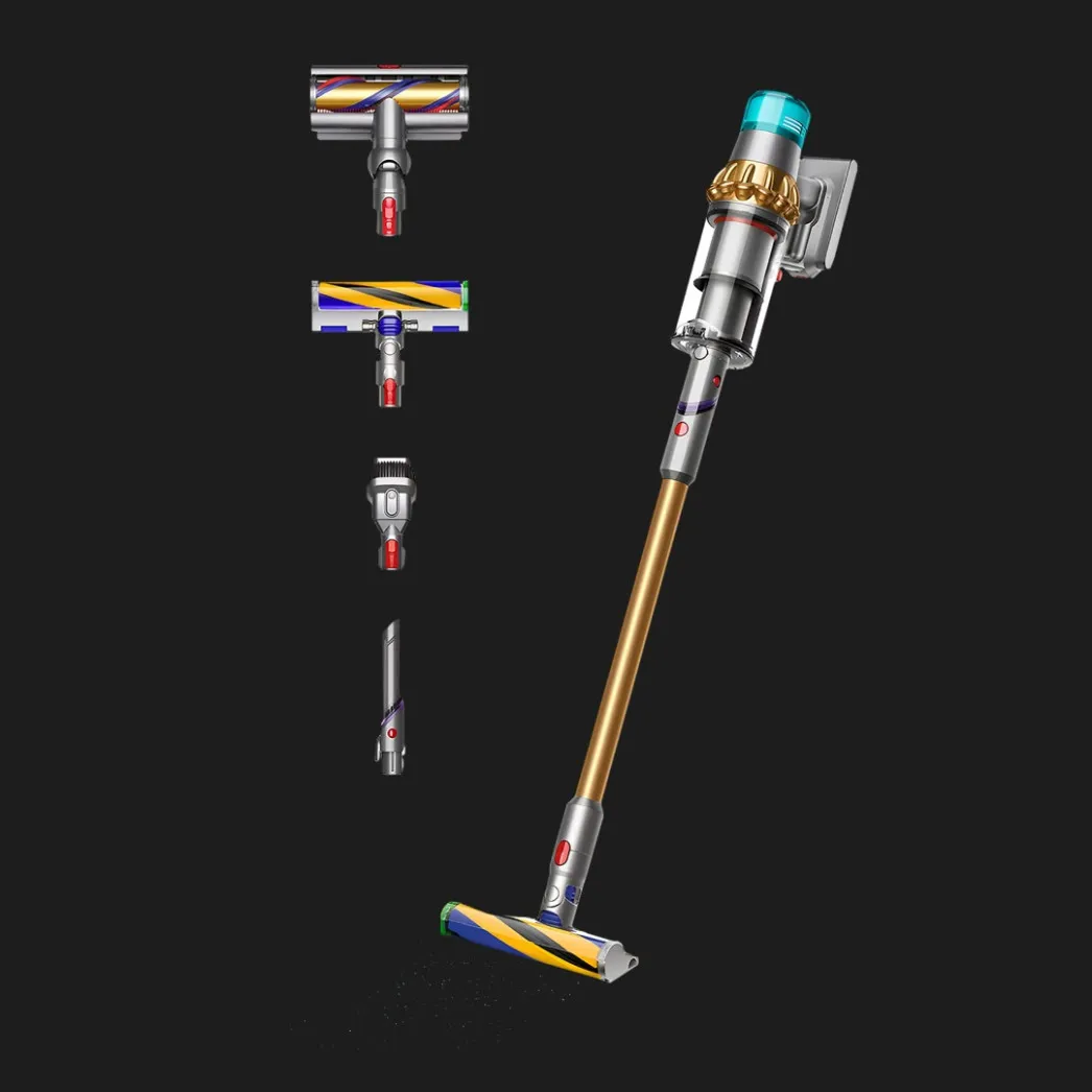 Пылесос Dyson V15 Detect Absolute, Gold/Gold