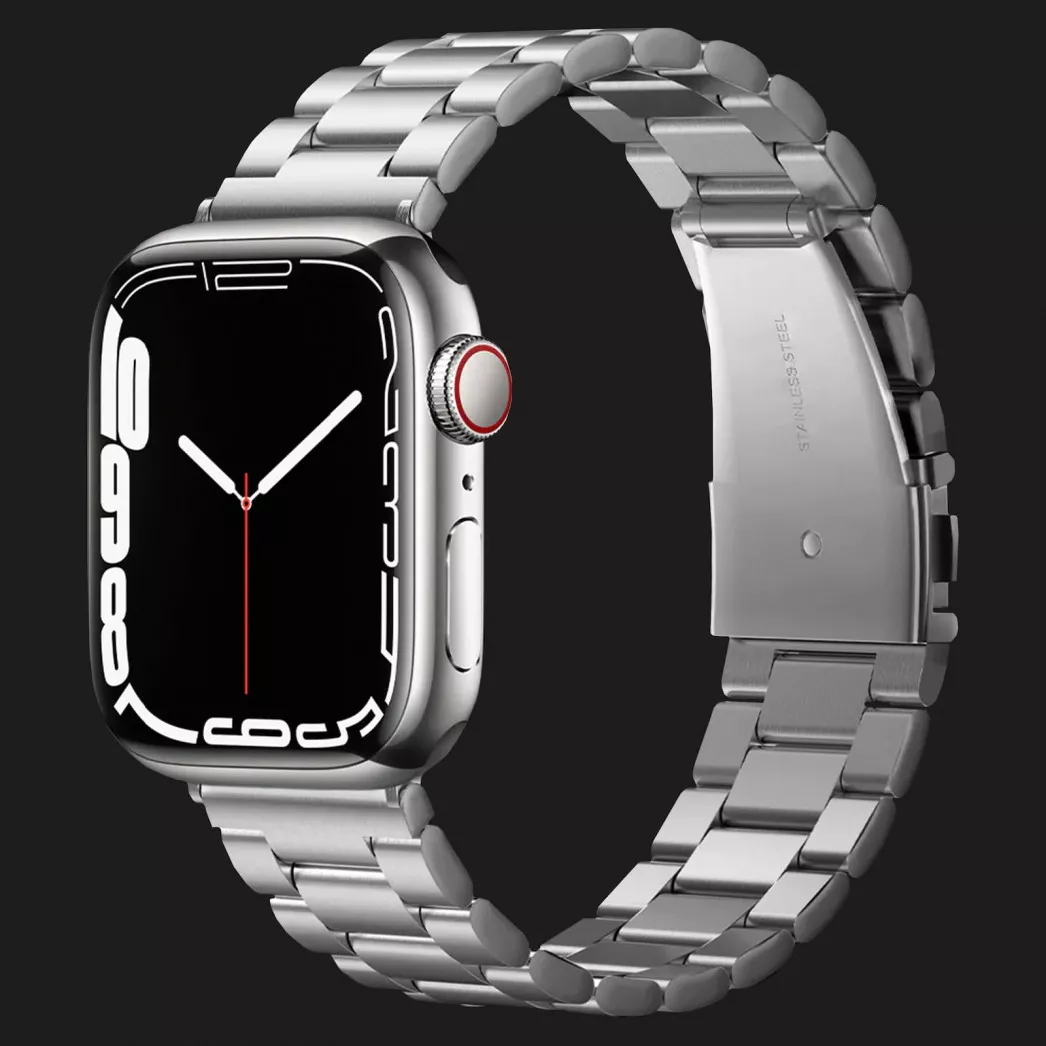 Ремешок Spigen Modern Fit для Apple Watch 44/45/46/49mm, Silver