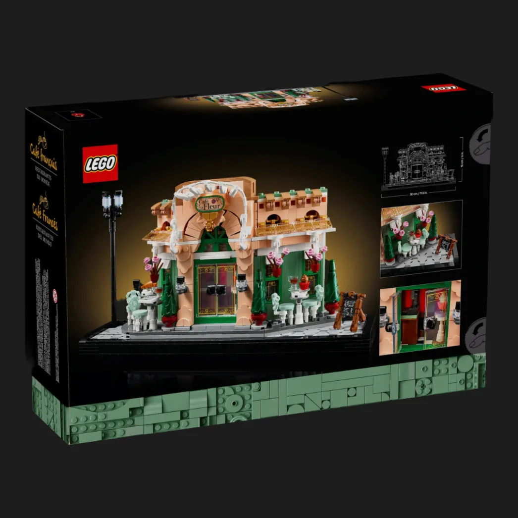 Конструктор LEGO Icons Французское кафе