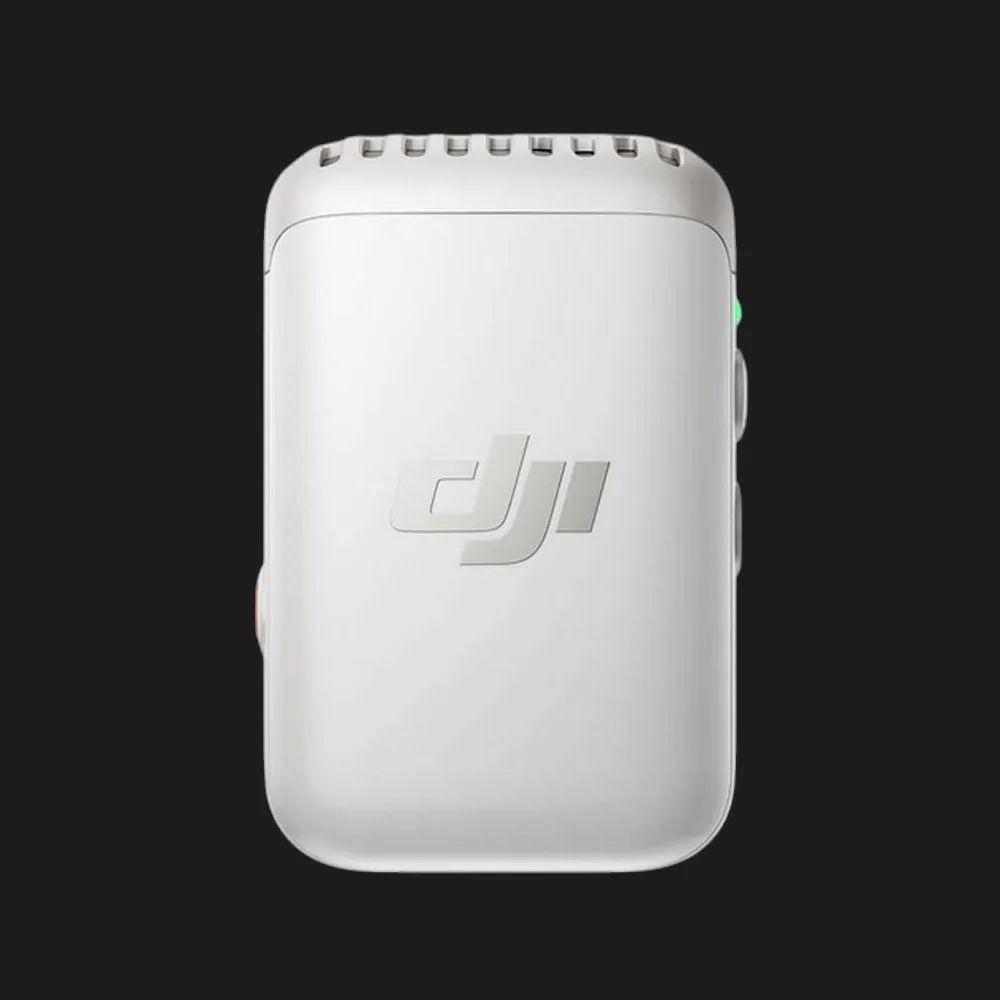 Передатчик радиосистемы DJI Mic 2 Transmitter, Pearl White