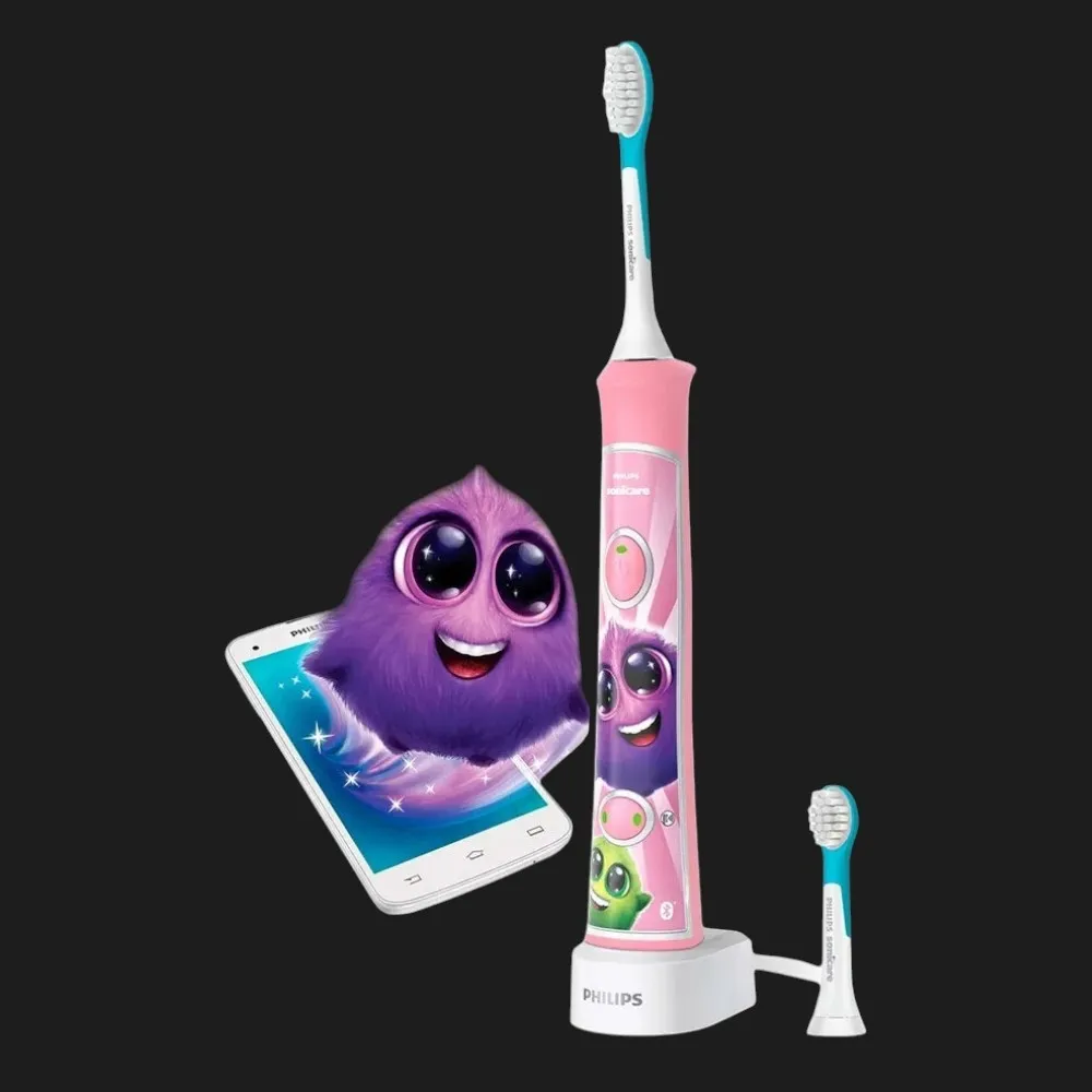 Зубная электрощетка Philips Sonicare For Kids, Pink