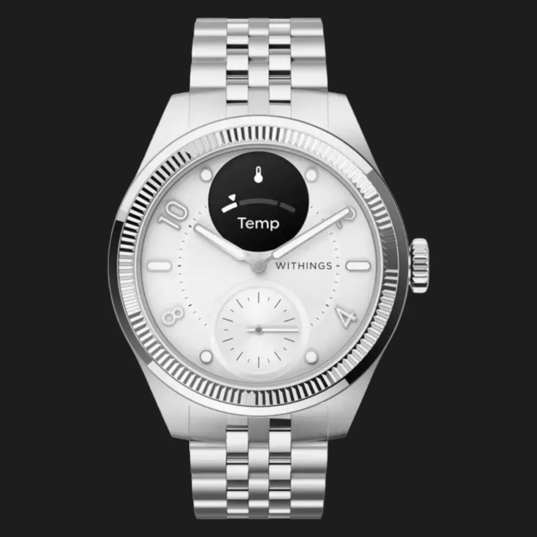 Withings ScanWatch Nova Brilliant, (Titanium Gray)